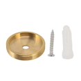 thumbnail image 4 of Simple and elegant copper wall mounted clothes hook for bathroom, hair salon, black, 4 of 4