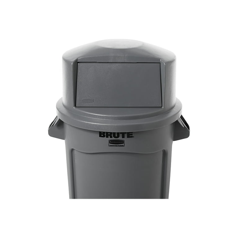 Rubbermaid Commercial RUB145CBL Domed Trash Can, 25 gal, 42X18, Blac