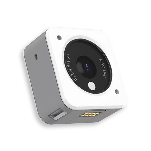 Sidaley Estuche para cámara Anti-caída Protector de grabadora de video Accesorios para cámaras Suministros de fotografía Reemplazo para Action 2 Accesorios para aéreos Blanco