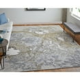 thumbnail image 2 of Feizy Astra Transitional Abstract, Gray/Gold/Ivory, 1' 8" x 2' 10" Accent Rug, Stain Fade Resistant Pet & Kid Friendly, Area Rug for Living Room and Bedroom, 2 of 8