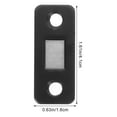 thumbnail image 2 of BESTYASH 12Pcs Black Magnetic Cabinet Door Catch Sturdy Metal Closure Hardware for Home Use, 2 of 8