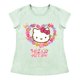 thumbnail image 2 of Playera Para Niña Sanrio Hello Kitty Cuello Redondo Manga Corta Talla 4 Verde, 2 of 2