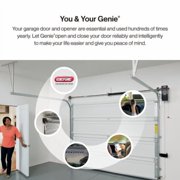Genie Smart Wall Mount Garage Door Opener - 6172H-BO - Wi-Fi, LED Lighting, and Battery Backup
