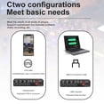 thumbnail image 5 of Refurbished Estbridge 4 Channel Portable Recording Sound Card, 24-Bit 192kHz, 4-In 2-Out USB Audio Interface, Driver-Free, Black Metal Desktop, MD44, 5 of 5