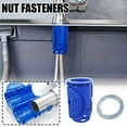 thumbnail image 2 of 35mm Faucet Fixing Nut, Quick Tighten & Release Lock Nut, Durable Plastic Faucet Tool for Bathroom Sink Faucet Installation & Loosening, Rust-Resistant Design, 2 of 8