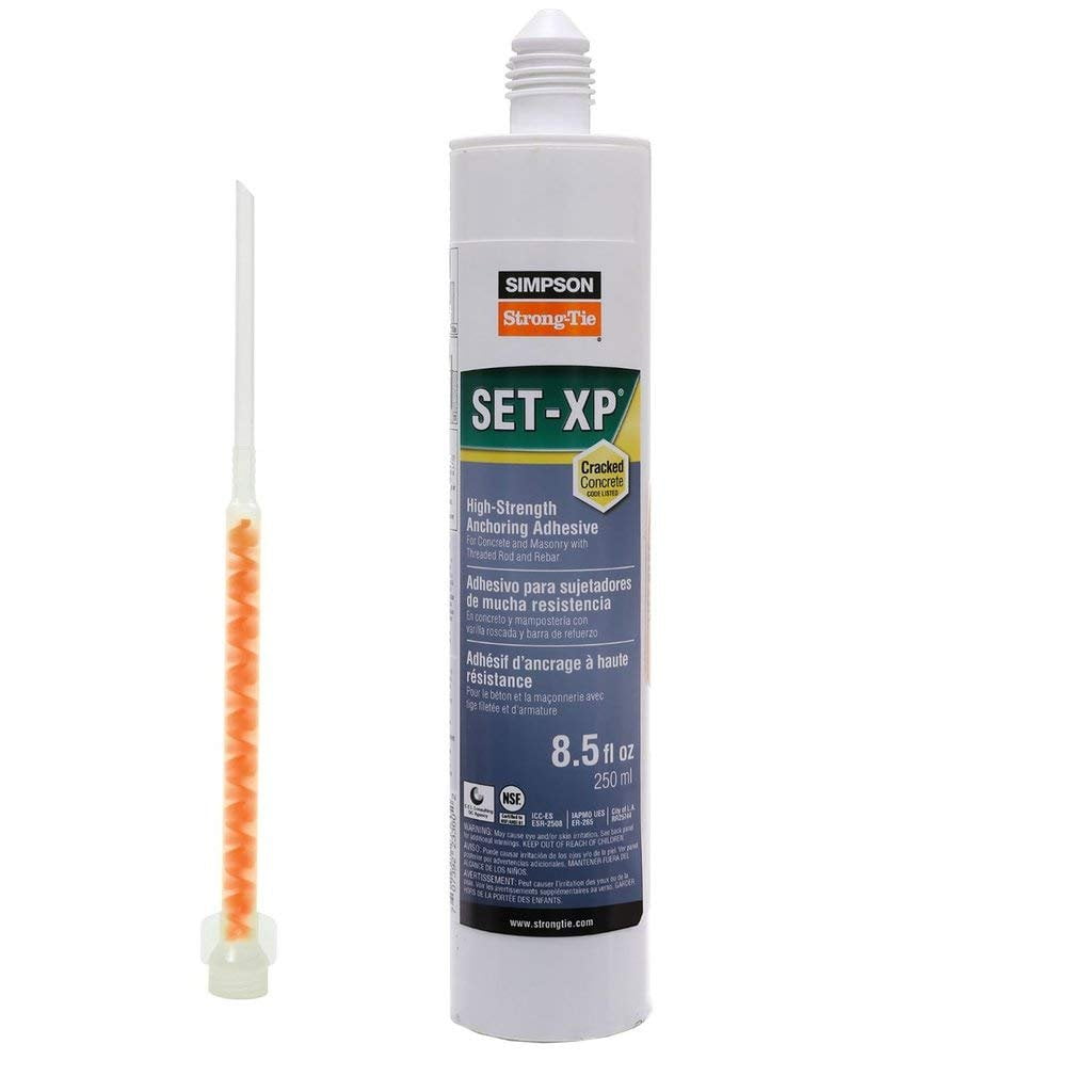 Simpson SetXP HighStrength Epoxy Adhesive with EMN22i Adhesive Mixing