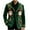 Green, variant on ZVNAΖH Men's Corduroy Christmas Blazer, Embroidered Santa Single Breasted Suit Jacket, Holiday Party Gift Coat, S-4XL