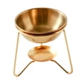 thumbnail image 3 of DOLITY Oil Burner Aroma Diffuser Burner Waxes Melt Burner for Office Home Gold Gold, 3 of 9
