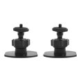 thumbnail image 1 of 2 soportes de ventosa para parabrisas de coche para cámara de acción con llave, color negro, 1 of 3
