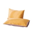 thumbnail image 2 of XIBUFE 2026 New Luxury Goose Feathers Down Pillow Queen Size,Hotel Quality Fluffy Bed Pillow,Soft Pillow for Sleeping,Organic Cotton Cover (5.91X2.76X0.78",Pack of 2), 2 of 4