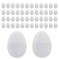 thumbnail image 1 of Huevos de Pascua para pintar, juguetes, manualidades, huevos sorpresa, huevos de Pascua blancos para 50 pcs, 1 of 8