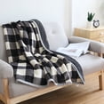 thumbnail image 1 of Manta UKELER Buffalo Check/Plaid de poliéster, 150 x 125 cm, 1 of 8