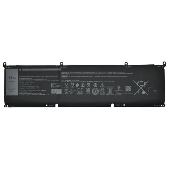New 8FCTC Laptop Battery for Dell XPS 15 9500 Precision 5550 Alienware M15 R3 R4 M17 R3 R4 Series Notebook 69KF2 08FCTC 70N2F 070N2F 0P8P1P 0DVG8M 0M59JH 11.4V 56Wh 4650mAh