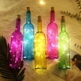 thumbnail image 4 of guirnalda de luces LED de 1 m y 2 m con alambre de cobre y plata, tapón de botella para decoración de bodas, manualidades de vidrio y Navidad, 4 of 5