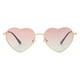 thumbnail image 3 of Gafas de Sol Polarizadas con Forma de Corazón Gleyemor para Mujer Doradas, 3 of 7