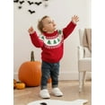 thumbnail image 5 of Miaouyo Kids Baby Girls Boys Christmas Fall Sweater 0 3 6 9 12 18 24 Months 2T 3T 4T 5T Crew Neck Tree Warm Winter Sweater Clothes, 5 of 9