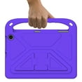 thumbnail image 5 of Feishell Fit for Amaon Fire Max 11 Tablet 2023 Kids Friendly EVA Shockproof Protective Case,with Pencil Holder,Portable Child Proof Handle Kickstand Durable Case Cover,Purple, 5 of 6
