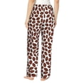 thumbnail image 2 of Bingfone Pajamas for Women,Coffee Rugby Pajama Pants with Pockets-XX-Large, 2 of 7