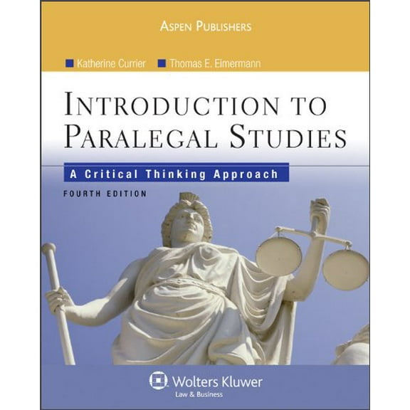 Pre-Owned Introduction to Paralegal Studies: A Critical Thinking Approach (Paperback) 0735578648 9780735578647
