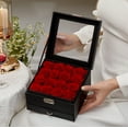 thumbnail image 3 of Eterfield Preserved Roses in a Box Eternal Roses That Last a Year Gift for Her (16 Red Roses), 3 of 6