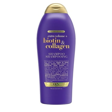 OGX Volumizing Biotin & Collagen Shampoo for Fine Hair, Large Size