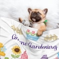 thumbnail image 3 of Disketp Watercolor Gnome Garden Dog Blanket/Bed Cover for Dogs and Cats,Puppy Essentials-Large, 3 of 8