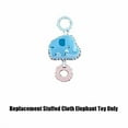 thumbnail image 5 of Replacement Part for Fisher-Price Rock with Me Bassinet - GNX44 ~ Replacement Stuffed Cloth Elephant Toy, 5 of 5