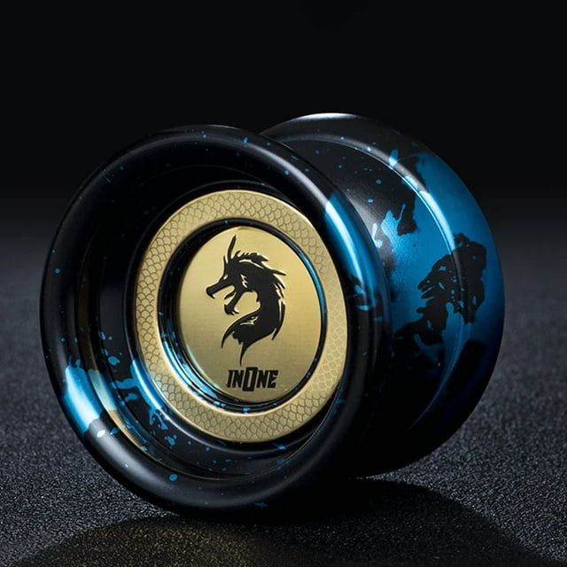 Yoyo Professionnel Yoyo Magique Yoyo en Métal avec 10 Roulements à Billes Alliage Aluminium Grande Vitesse Non Réactif Yo Yo Jouets Classiques pour Enfants