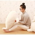 thumbnail image 3 of Sea Lion Seals Plush Doll Soft Sea Lion Pillow Plush Toys 60CM /23.6InchWhite Sea World Animal Stuffed Toy for,Huggable Gift for Kids Children Boys G, 3 of 4