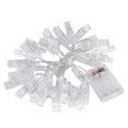 thumbnail image 1 of Cadena de luces LED con clip para fotos alimentadas por batería, decoración colgante para fotos de bodas y fiestas (30 LED), 1 of 8