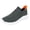 Grey_2026, variant on DXOUPM Women Slip on Shoes Ladies Soft Soled Casual Sneakers for Jogging Hiking and Running