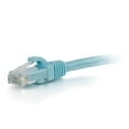 thumbnail image 2 of C2G 10ft Cat6a Snagless Unshielded (UTP) Network Patch Ethernet Cable-Aqua, 2 of 5
