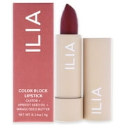 ILIA Beauty Color Block Lipstick - Rumba, 0.14 oz Lipstick