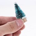 thumbnail image 2 of IFANLANDOR 1Set Blue Green Pink Beige Assorted Color Mini Christmas Tree For Xmas Party Atmosphere, 2 of 5