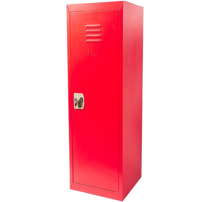 Pemberly Row 48 Metal Safe Storage Locker In Red Walmart Com