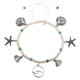 thumbnail image 2 of Tobilleras para mujer, Tobilleras de mujer con personalidad, Tobillera con perla y estrella, Joyería para damas, Regalo, la tobillera, 2 of 5