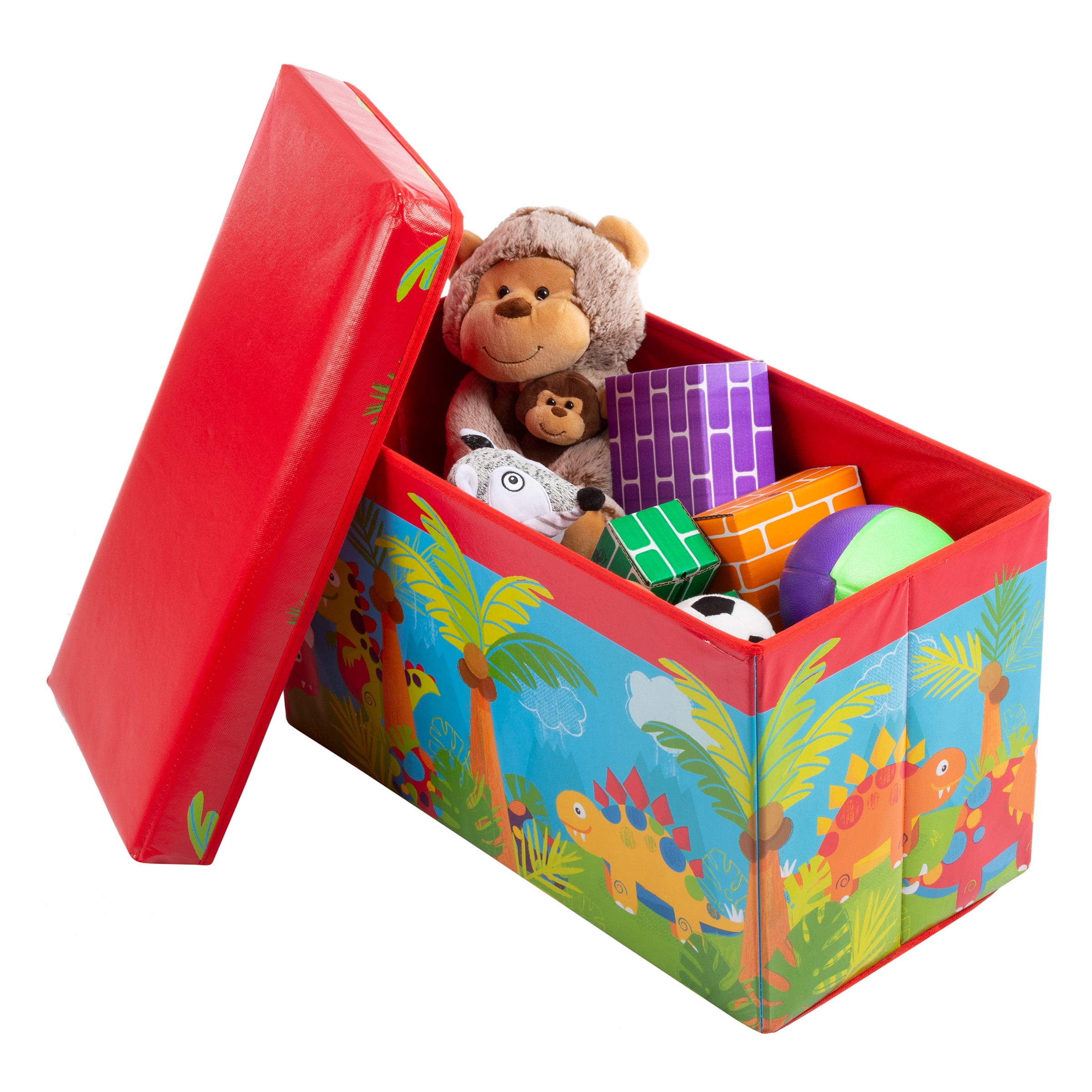dinosaur toy bin