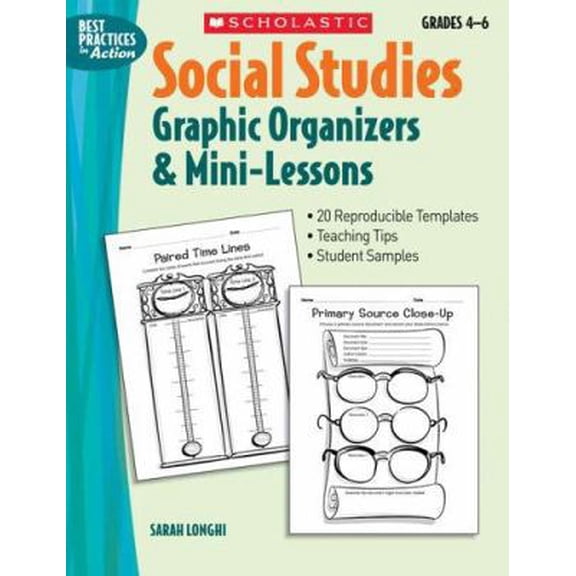 Pre-Owned Social Studies Graphic Organizers & Mini-Lessons (Paperback) 0439548942 9780439548946
