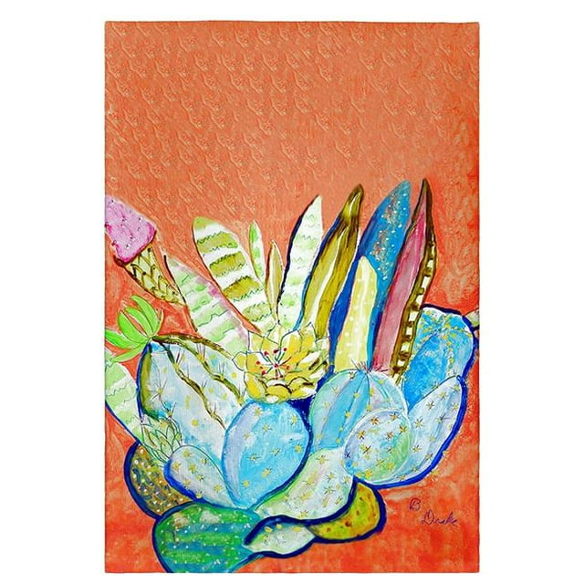 Betsy Drake GT754 Serviette d'Invité Cactus