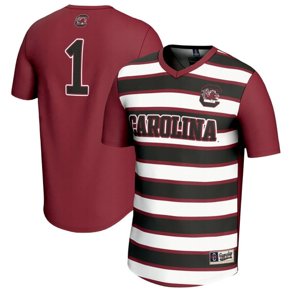 Youth GameDay Greats #1 Garnet South Carolina Gamecocks Lightweight Soccer Fashion Jersey