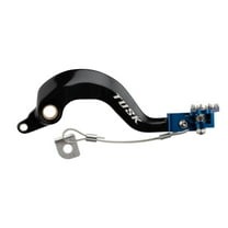 Tusk Aluminum Brake Pedal Blue Tip for Yamaha YZ250 50TH Anniversary Edition 2024