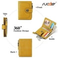 thumbnail image 6 of SUOSDEY Women Leather Wallet Small Compact Ladies Purse RFID Blocking Credit Card Case, 6 of 7