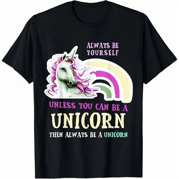 Always Be Yourself Funny Unicorn Gift T-Shirt