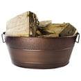thumbnail image 6 of BREKX Antique Traditional Copper Log Holders with Handles, 6 of 6