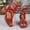 Red, variant on Viluyesy Womens Strappy Sandals, Open Toe New Style Elegant Lace Up Dressy Heeled Sandals Black
