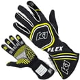 thumbnail image 4 of K1 Racegear Glove Flex Large Black / Flo Yellow SFI / FIA, 4 of 4
