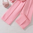 thumbnail image 4 of Gubotare Girls Outfits Sweatpants and Shirt Girls Fall Outfits Kids Sweatsuit 2 Piece Outfits Long Sleeve Sweatshirt Top Sweatpants Girls' Clothing Set 9-10 Years (Pink,9-10 Years), 4 of 9