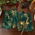 thumbnail image 4 of Pine Foil Fabric Holiday Tablecloth, 4 of 4