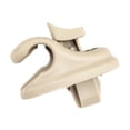 thumbnail image 1 of Clip de soporte para visera de coche, abrazadera para espejo, soporte universal para espejo de maquillaje compacto beige, 1 of 9