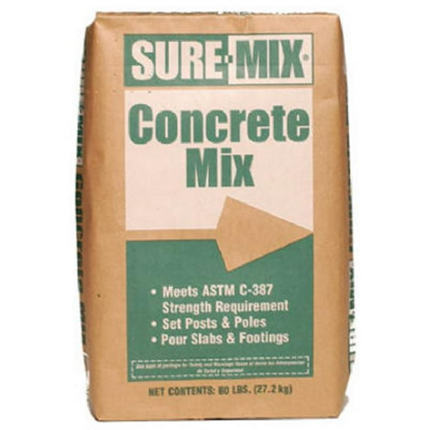 Sakrete 65200033 60 lbs. Suremix Concrete Mix